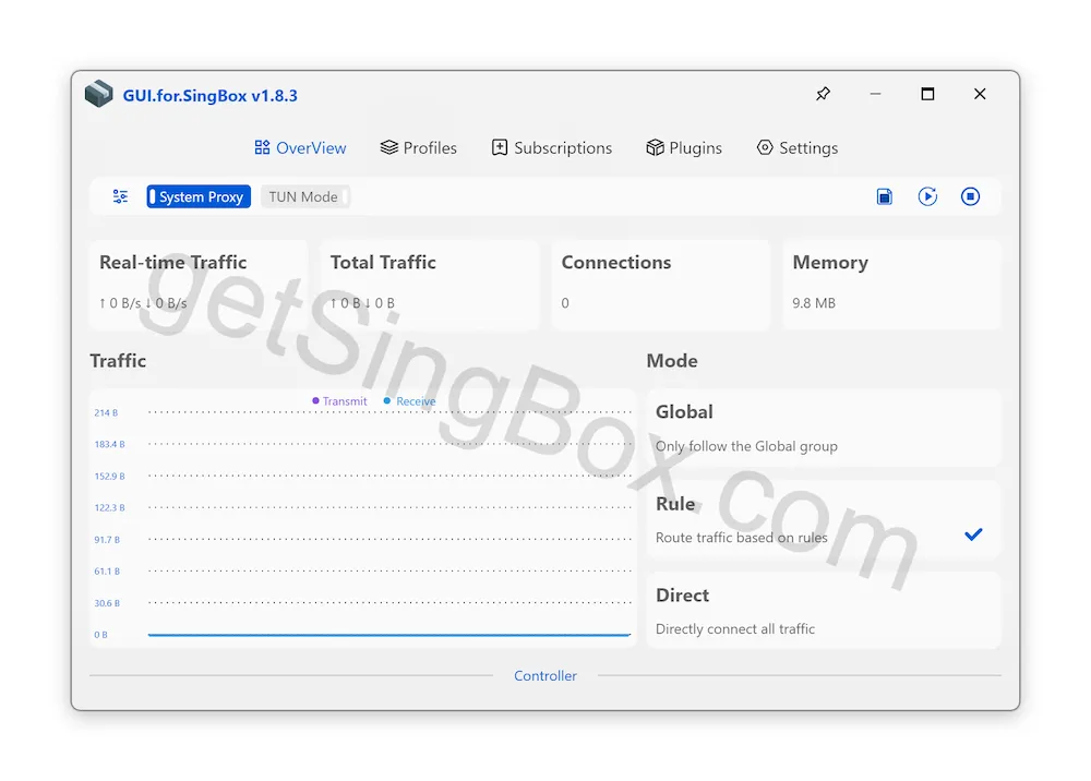 GUI for SingBox Start System Proxy